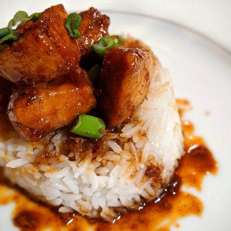 Peanut Butter Blondies