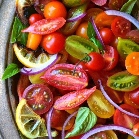 Creamy Shredded Beet Salad + Dill & Lemon