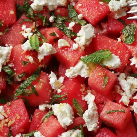Watermelon and Pineapple Fruit Skewers