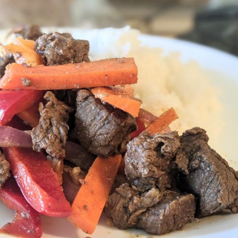 Garlic Butter Chicken with Asparagus